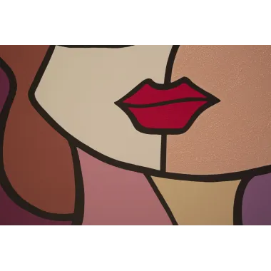 DRUKOWANY OBRAZ FACES NEW -B- 60X3X90 cm